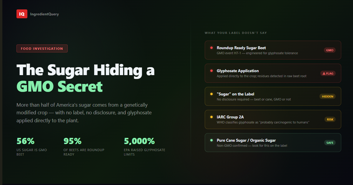The Sugar Hiding a GMO Secret
