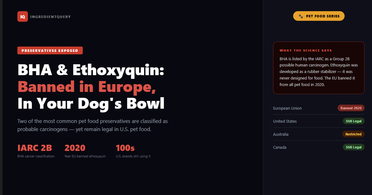 BHA & Ethoxyquin